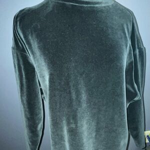Velvet Long Sleeve Top